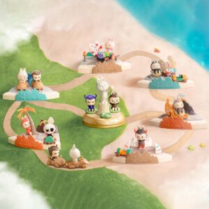 Labubu Playtime Adventures Blind Box Set - 7 Interactive Figures + Golden Trophy Chase!