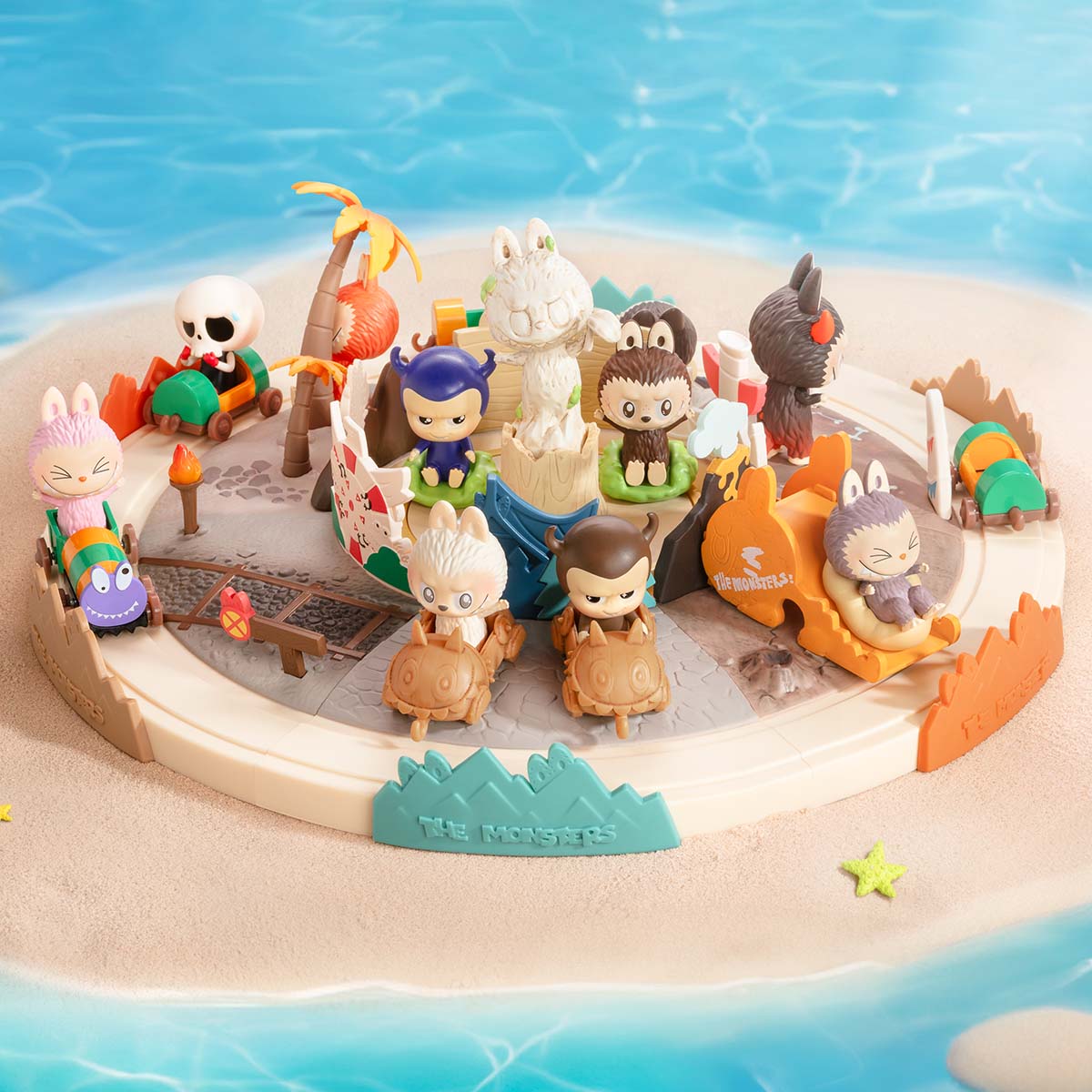 Labubu Playtime Adventures Blind Box Set – 7 Interactive Figures + Golden Trophy Chase!