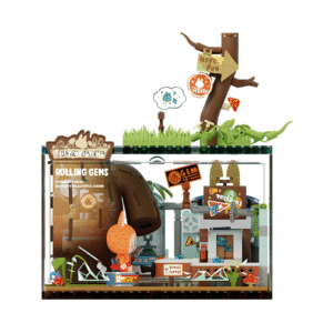 LABUBU THE MONSTERS Forest Secret Base Building Blocks Gift from Pop Mart Toys<span> - </span>Rolling Gems P10001