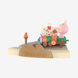 Labubu Playtime Adventures Blind Box Set - 7 Interactive Figures + Golden Trophy Chase!<span> - </span>Train Charges Forward