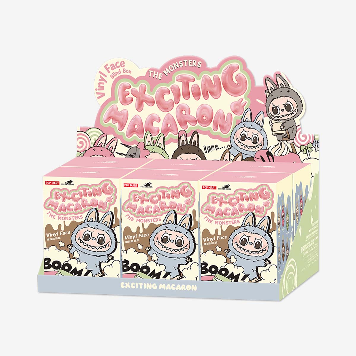 THE MONSTERS – Exciting Macaron Vinyl Face Blind Box