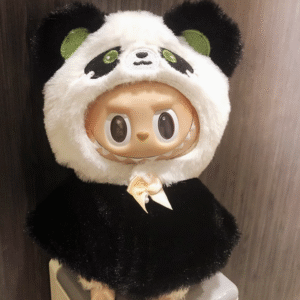 #3Labubu Snowy Snuggle Plush - Popmart Kawaii Animal Series (Removable Bow & Glow Ears)<span> - </span>2