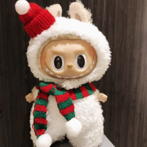 #3Labubu Panda Harmony Plush - Popmart Eco-Friendly Collectible (Glow-in-the-Dark Eyes Edition)<span> - </span>5