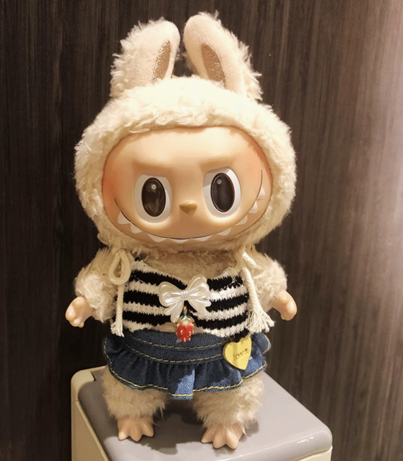 #3Labubu Fashion Capsule Collection - 15 Outfitable Doll Set (Mix & Match Styles)