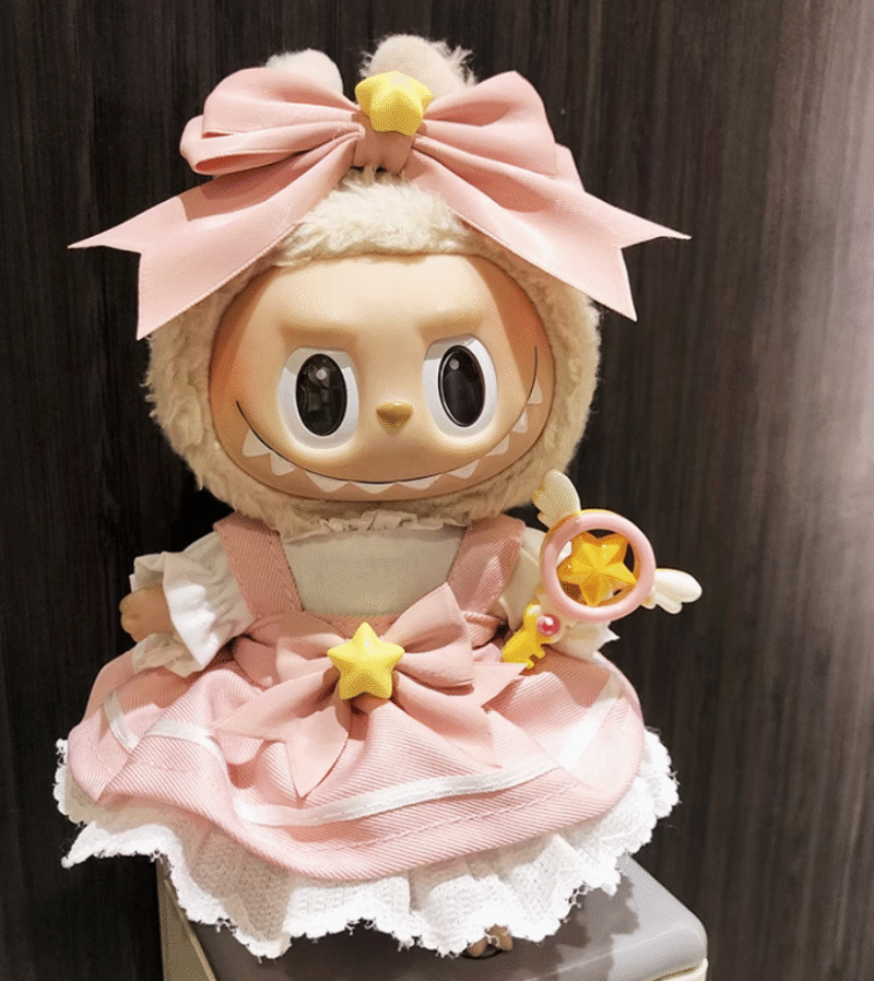 #3Labubu Fashion Capsule Collection - 15 Outfitable Doll Set (Mix & Match Styles) - Image 10