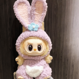 #6 Sit-down Party labubu pendant clothes Macaron Labbu vinyl doll blind box Accessories Baby Pants set<span> - </span>3