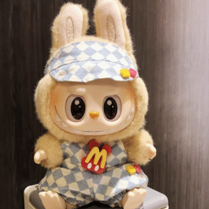 #6 Sit-down Party labubu pendant clothes Macaron Labbu vinyl doll blind box Accessories Baby Pants set<span> - </span>3