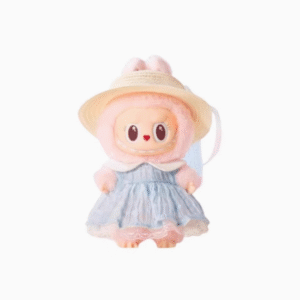 Popmart Park's limited-edition MOKOKO Sweetheart series labubu plastic plushie pendant figurine<span> - </span>Rubber-coated small pendant 【mokoko 3.0 small】