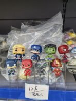 Cute Superhero-Inspired Resin Flower Pot Stakes (8-Piece Set)